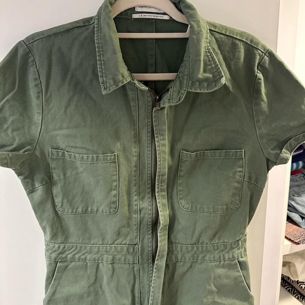Urban Outfitters Women's Green Coveralls